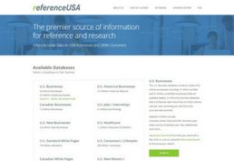 Reference USA database