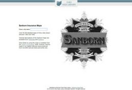 Sanborn Insurance maps database