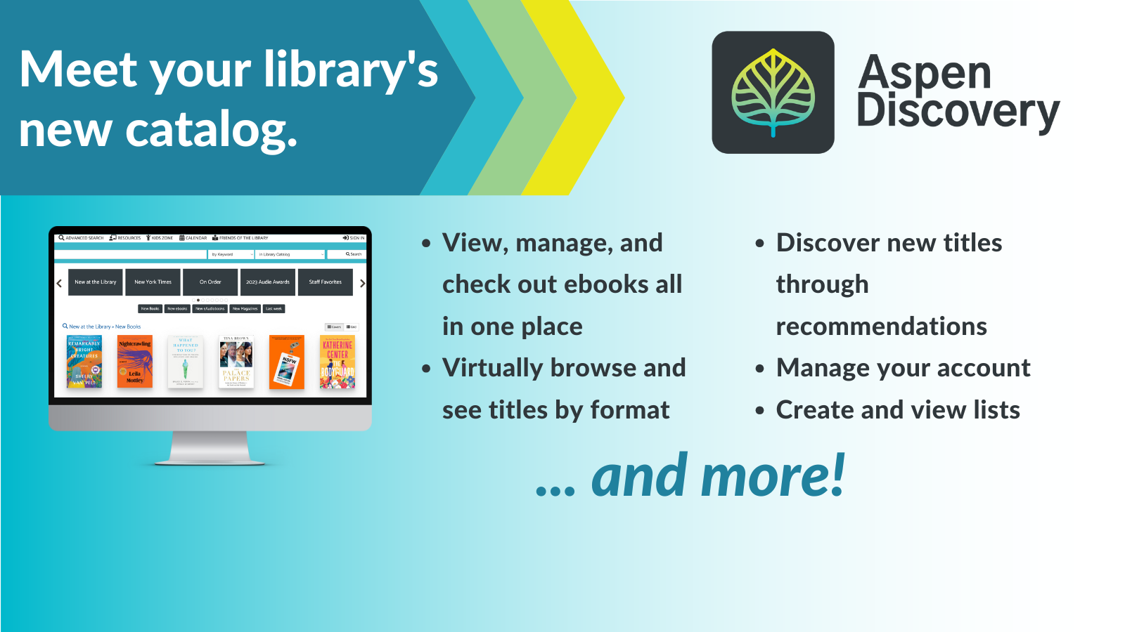 meets your library's new catalog aspen discovery