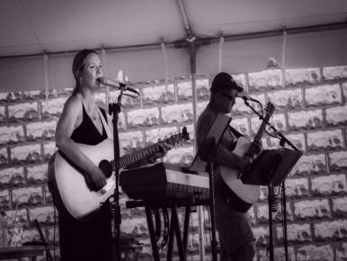 Mitch & Melissa Acoustic Duo singing