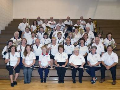 Cortland Community band members 