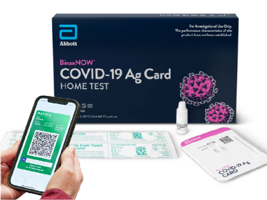 picture of Covid-19 Ag Card Home test kit