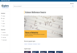 science reference source database homepage