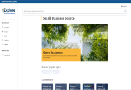 small business source database homepage